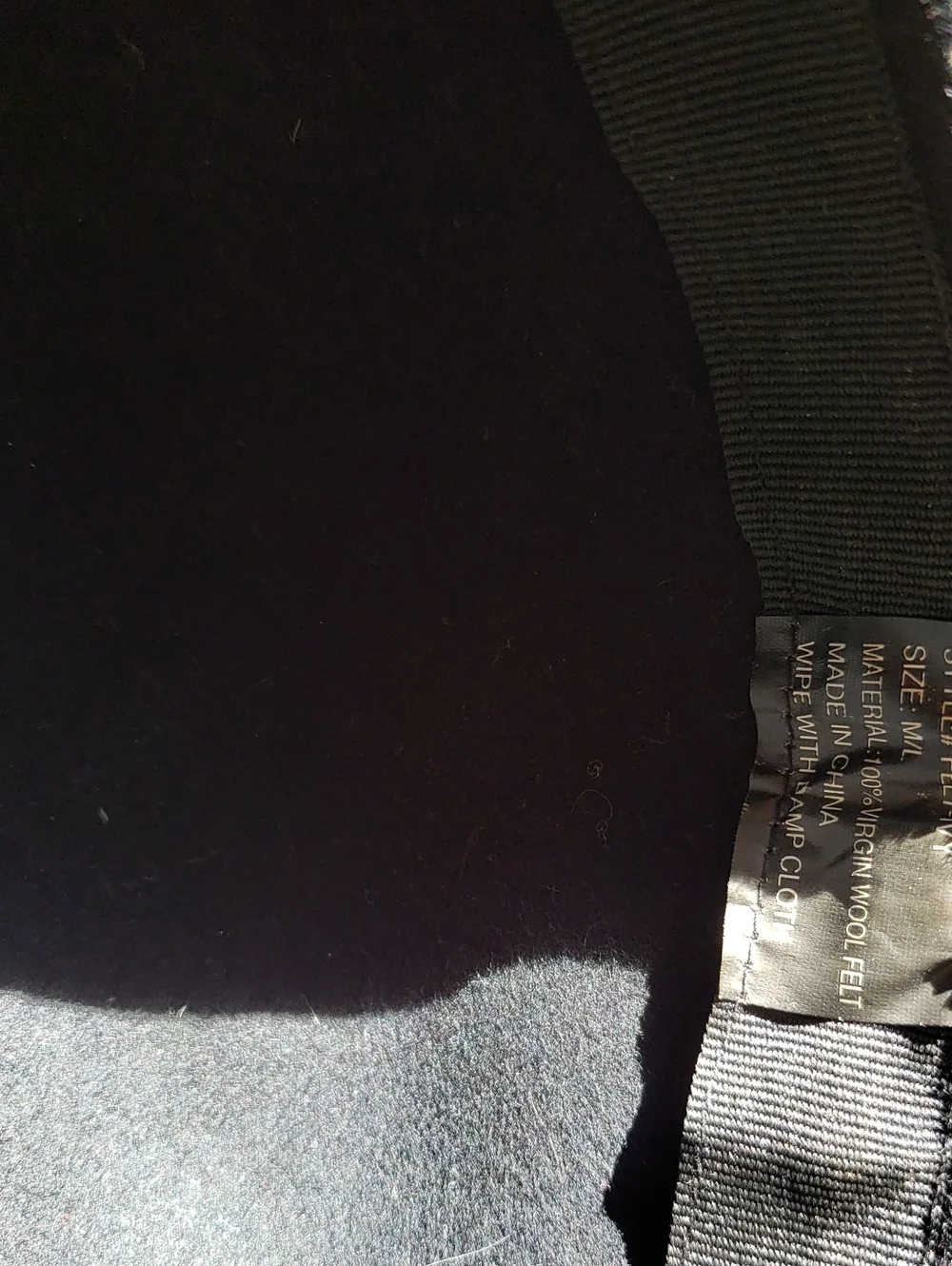 Classic Black Wool Flat Cap - Unbranded
